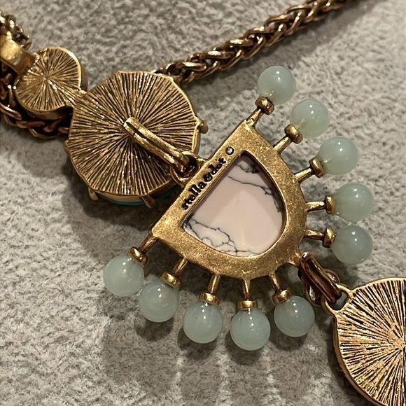 Stella & Dot Turquoise Tassel 4 ways to wear Necklace - Picture 7 of 11